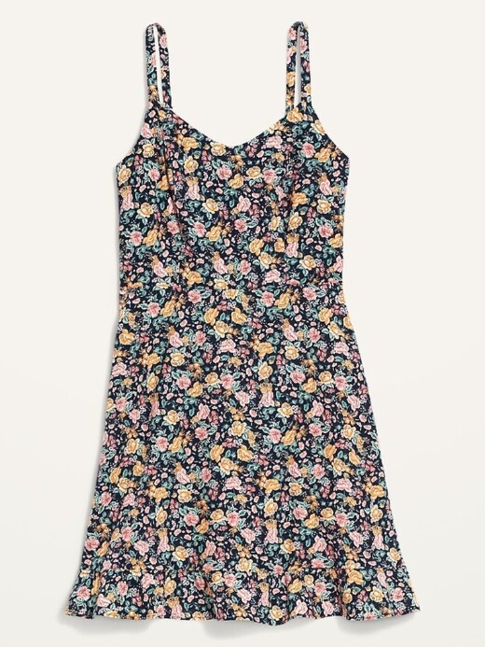 2 for $50 (L) Flirty Floral Mini Dress, Spring Summer, Adorable Casual Women